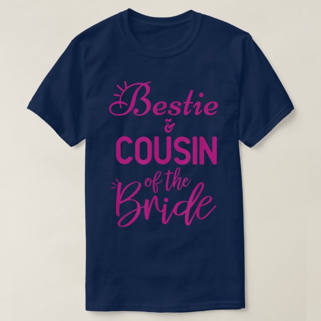 Camiseta Bestie E Primo Da Noiva 30 (Frente do Design)