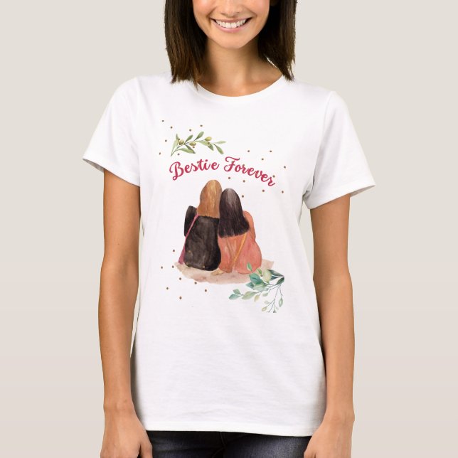Camiseta Bestie em branco (Frente)