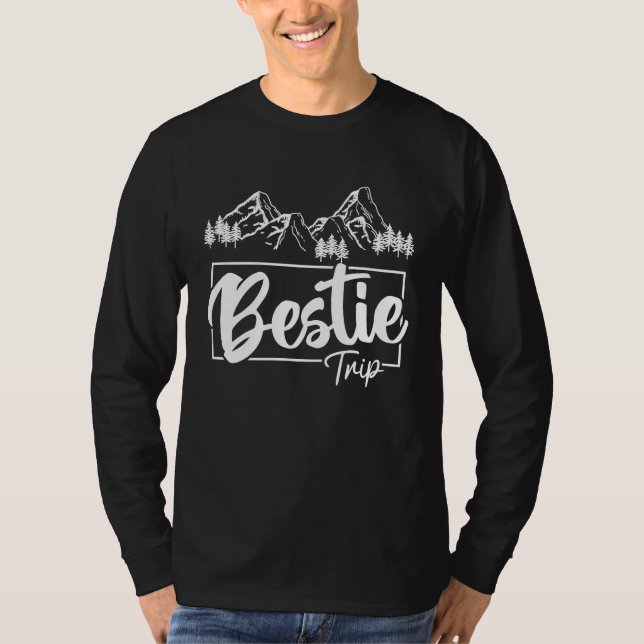 Camiseta Bestie Reunion Trip 2022 Funny Outdoor Summer Camp (Frente)