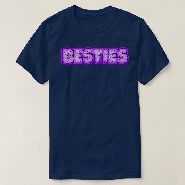 Camiseta Besties Cookie Baker Cookie Lover Baking Melhor Fr (Frente do Design)