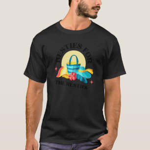 Camiseta Besties Correspondendo Mamães E Mim Besties Pelo R