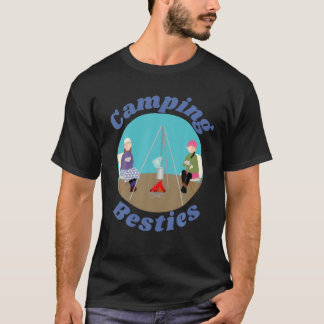 Camiseta Besties de acampamento | Campanha Para Mulheres Co