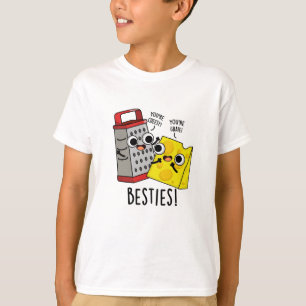 Camiseta Besties Engraçado Queijo Grater