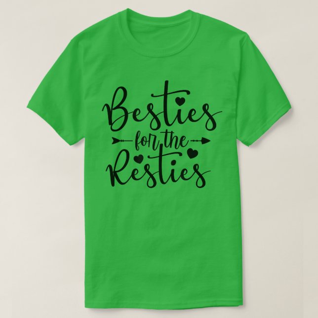 Camiseta Besties Para As Bens (Frente do Design)