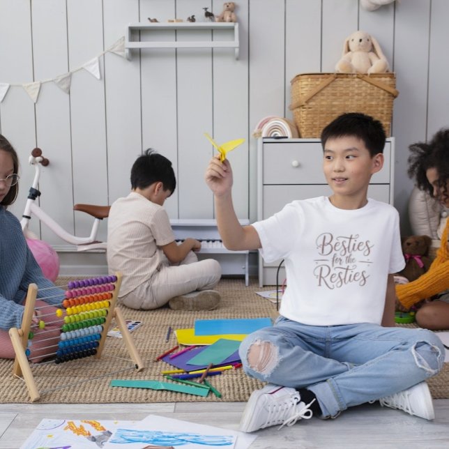 Camiseta Besties para os Resties: Melhor Presente Amigo Per (Criador carregado)