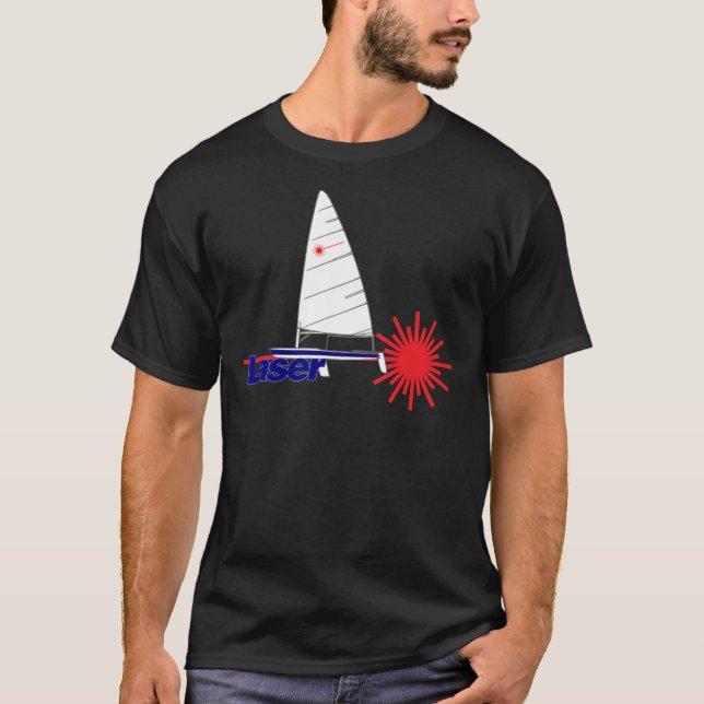 Camiseta -Bestseller- Laser Class Sailing - laser dinghy Es (Frente)