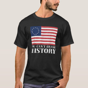 Camiseta Besty Ross USA Flag Not Offense America Patriotis
