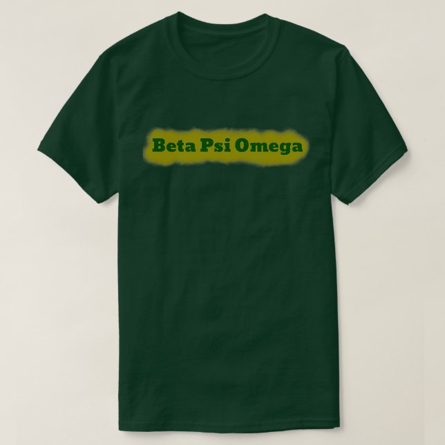Camiseta Beta Psi Omega (Frente do Design)