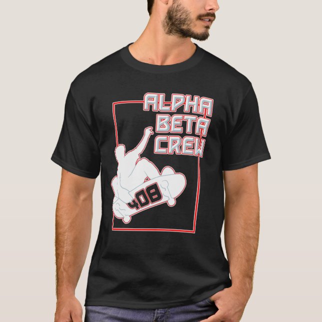 Camiseta BETA t-shirt ALFA do GRUPO (Frente)