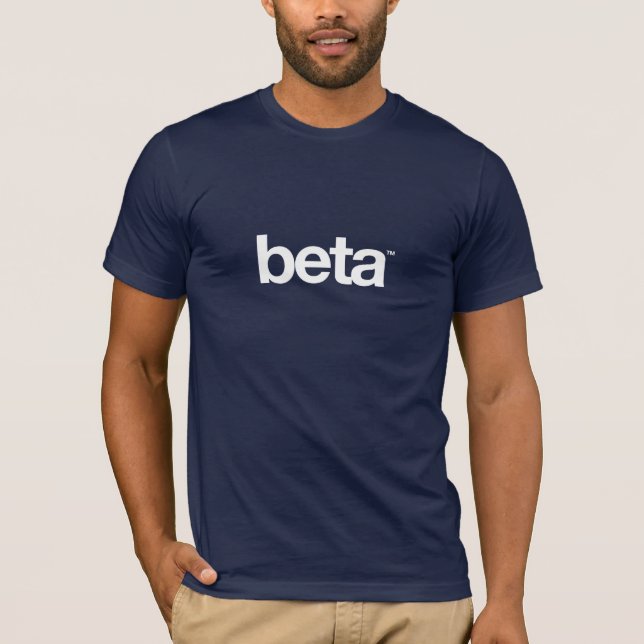 Camiseta beta t-shirt da obscuridade do teste (Frente)