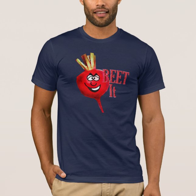 Camiseta Beterraba ele (Frente)
