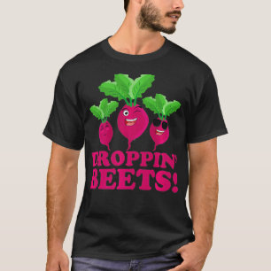 Camiseta Beterraba Engraçada Vegan e Dieta Orgânica