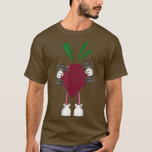 Camiseta Beterraba, Malhação De Construção De Artes De Giro