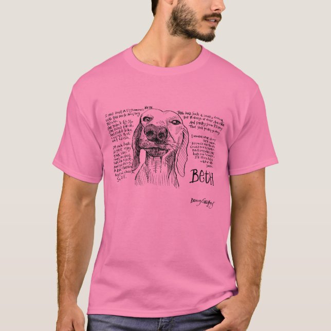 Camiseta Beth com a respiração terrível (Frente)