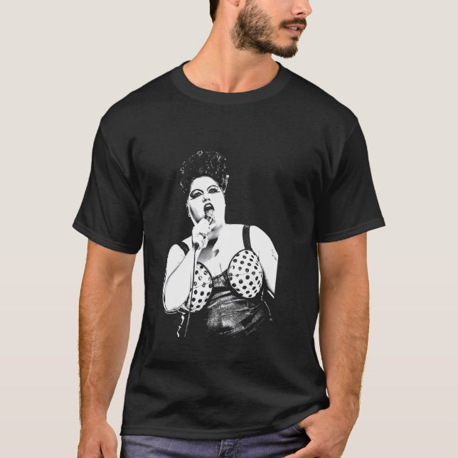 Camiseta Beth Ditto Live On Palco Gossip De Everard Smith (Frente)