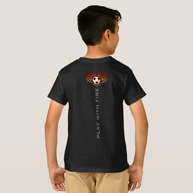 Camiseta Bethesda Burn (Parte Traseira Completa)