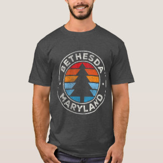 Camiseta Bethesda Maryland Md amigos dos anos 70