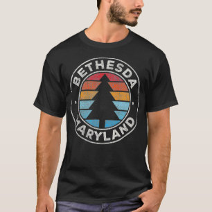 Camiseta Bethesda Maryland MD Vintage Graphic Retro 70s