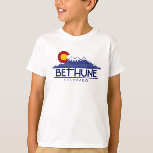 Camiseta Bethune Colorado caçoa o tshirt da montanha