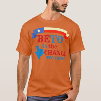 Camiseta BETO é a mudança de que precisamos, Beto para chás