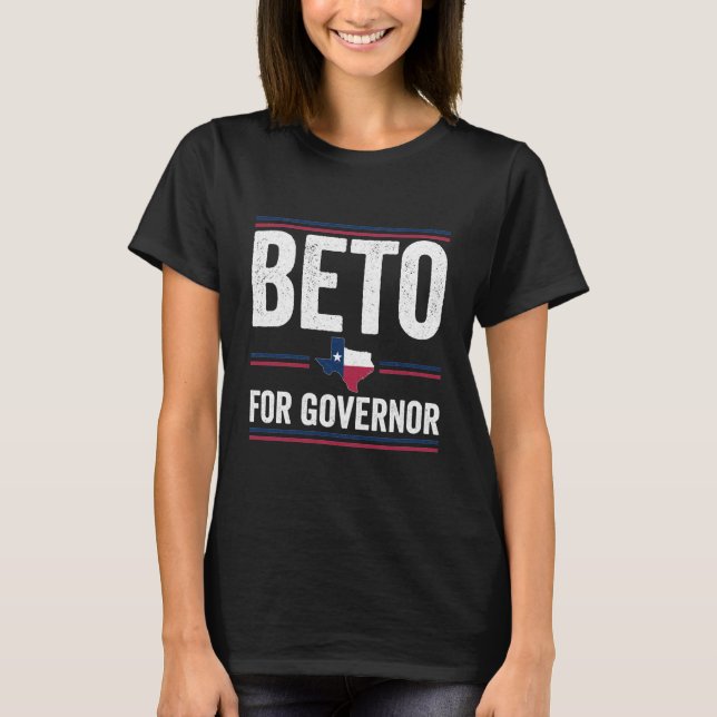 Camiseta Beto For Governador - Beto For Texas 2022 (Frente)