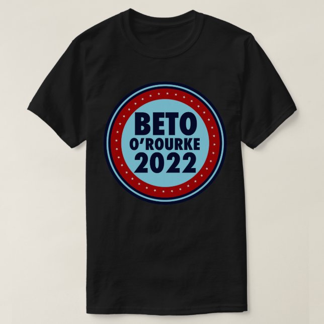 Camiseta Beto ORourke 2022 Eleição no Texas (Frente do Design)