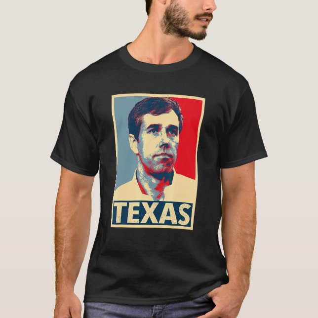 Camiseta Beto O'rourke Beto For Texas (Frente)