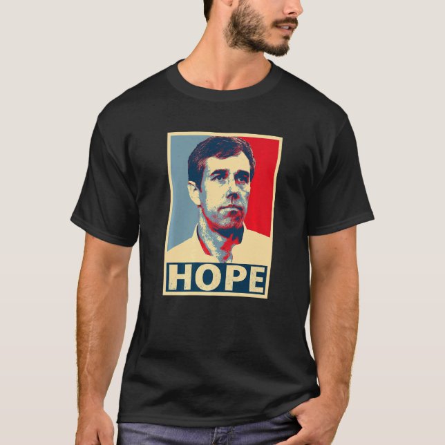Camiseta Beto O'rourke Hope (Frente)