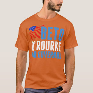 Camiseta Beto ORourke para o Governador Texas 2022