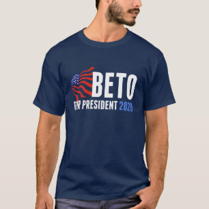 Camiseta Beto O'Rourke para o presidente 2020