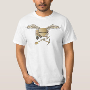 Camiseta Betoneira bege