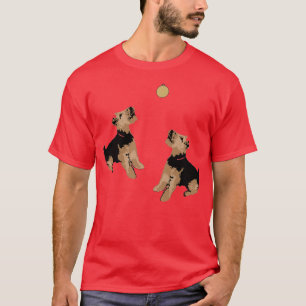 Camiseta Betsi Welsh Terrier Design de Natal