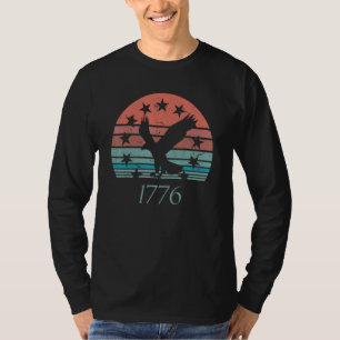 Camiseta Betsy Ross 4 De Julho American Flag 1776 Retro