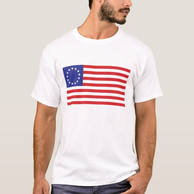 Camiseta Betsy Ross Original American Flag (Frente)
