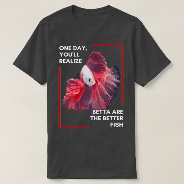 Camiseta Betta Are Betta (Frente do Design)