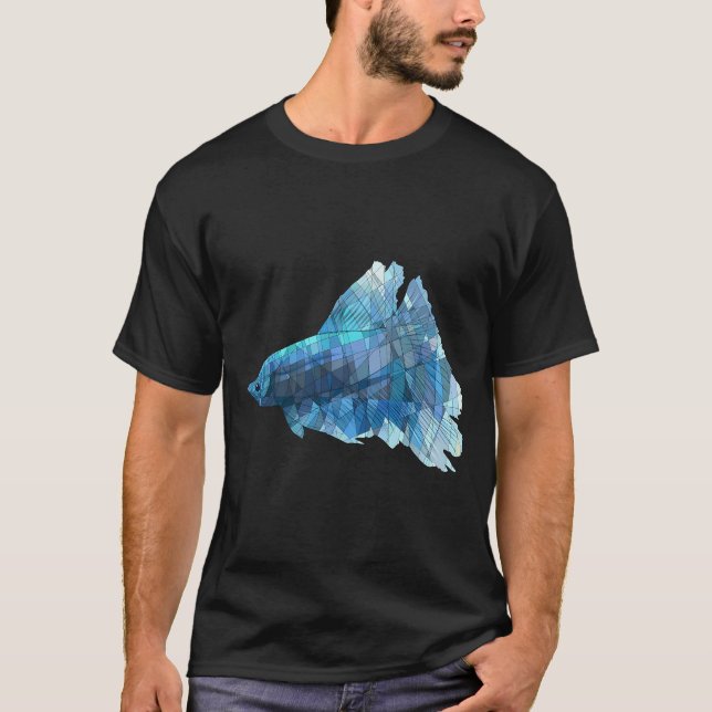 Camiseta Betta Azul (Frente)