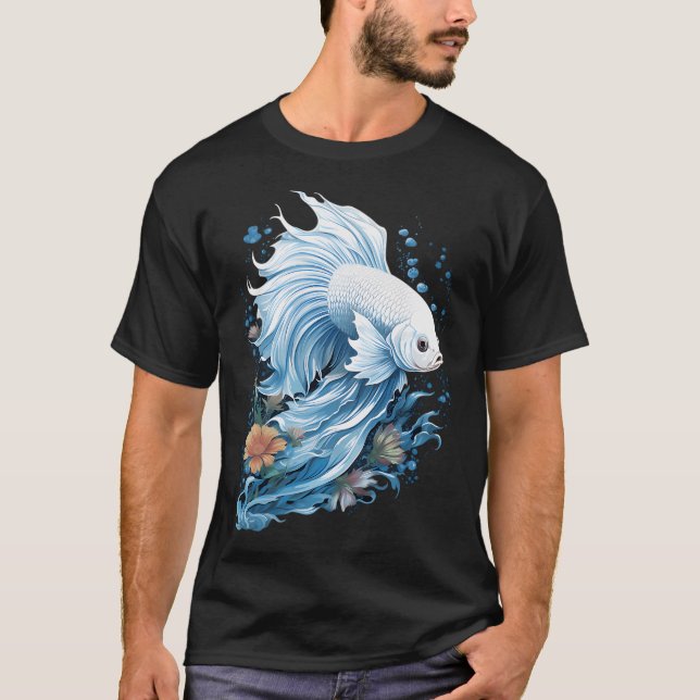 Camiseta Betta Branco (Frente)