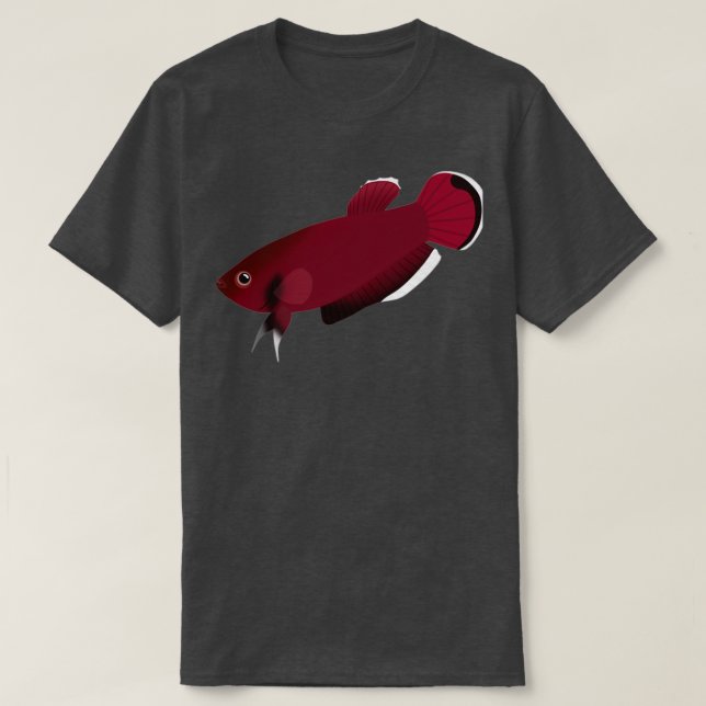 Camiseta Betta Channoides (Frente do Design)
