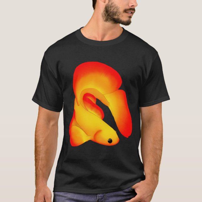 Camiseta Betta de Fogo (Frente)