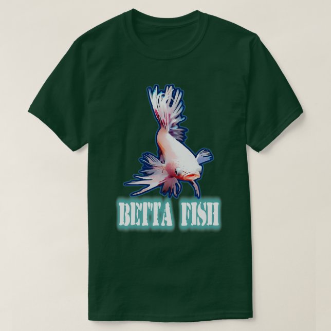 Camiseta Betta Fish 1 (Frente do Design)