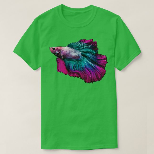 Camiseta Betta Fish 5 1 (Frente do Design)