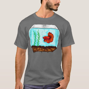 Camiseta Betta Fish Aquarium Aquarista