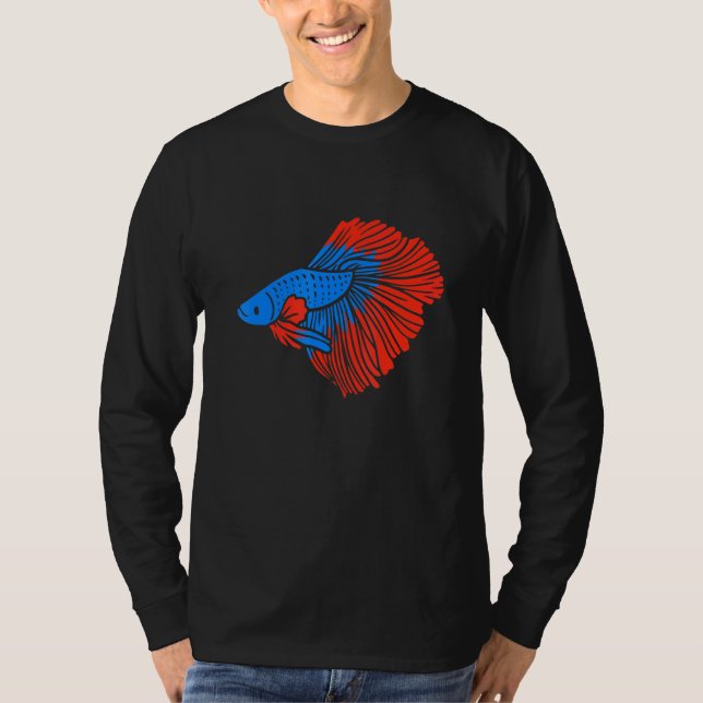 Camiseta Betta Fish Siamese Fighting Fish (Frente)