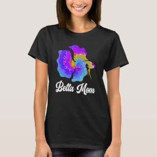 Camiseta Betta Mãe Betta Fish Mãe Aquário