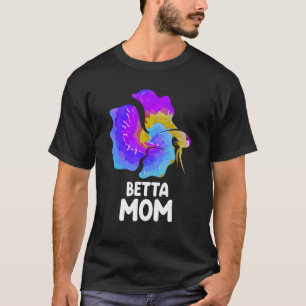 Camiseta Betta Mãe Betta Fish Mãe Aquário