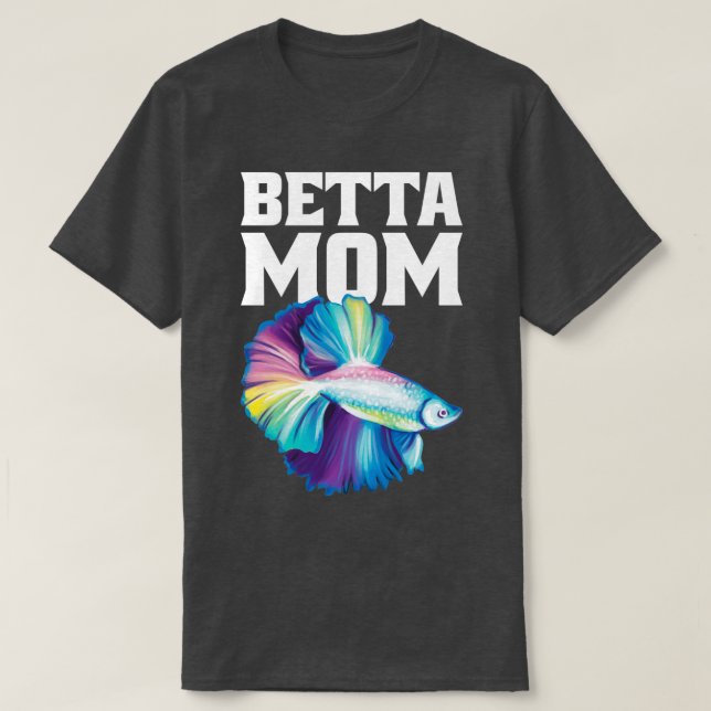 Camiseta Betta Mãe Betta Splenders (Frente do Design)