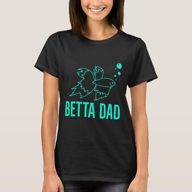 Camiseta Betta Pai Betta Fish (Frente)