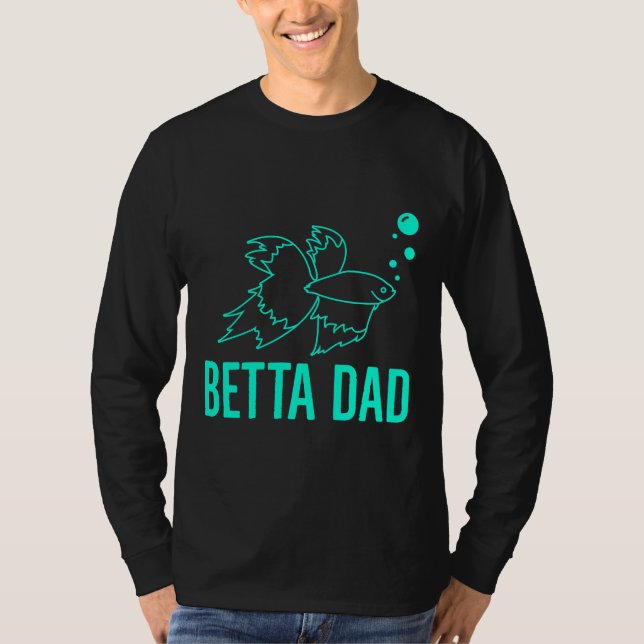 Camiseta Betta Pai Betta Fish (Frente)