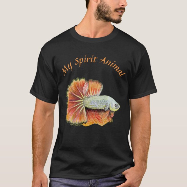 Camiseta Betta Spirit Animal (Frente)