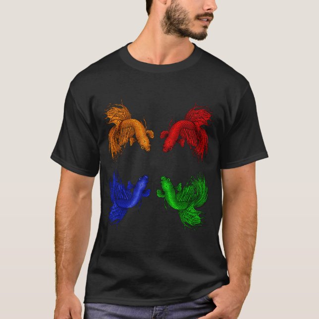 Camiseta Bettas Cauda de Coroa (Frente)